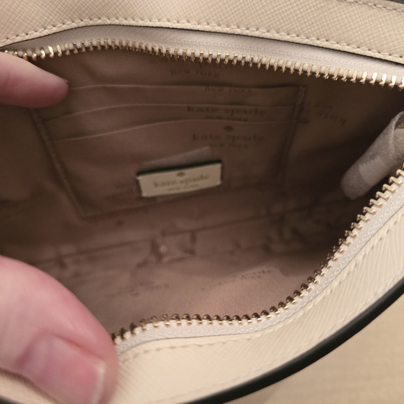 Kate Spade NWT Madison Lilly Pochette in Toasted Hazelnut Multi - Picture 8 of 12